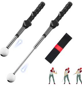 lot 106 image: Retractable Golf Swing Trainer - Brand New