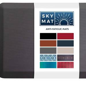 lot 113 image: Chocolate Brown Anti Fatigue Mat for Floors 24 x 70 $99.99 Retail - Brand New