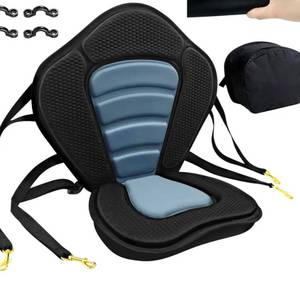 lot 123 image: Kayak Seat Padded with Back Rest Universal $55.99 Retail - Brand New