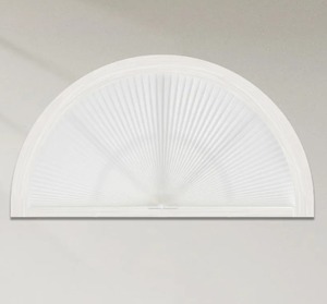 lot 147 image: Arch Window Shade White 36 x 72