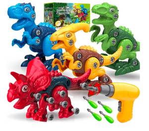 lot 149 image: Dinosaur Toys for Kids Put Together and Take Apart - Brand New