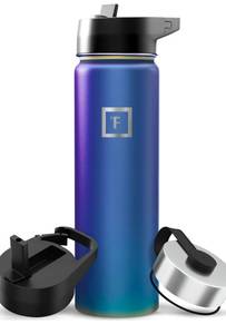 lot 165 image: Iron Flash 22oz Water Bottle Aurora Color $32.99 Retail - Brand New