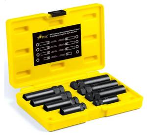 lot 167 image: Lug Nut Socket Set 8pc $35.99 Retail - Brand New
