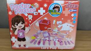 lot 175 image: Childrens Doctor Play Set Pink - Brand New
