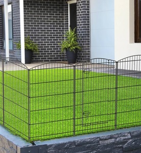 lot 185 image: Decorative Garden Metal Fence 6 Panels 13ft by 36 $79.99 Retail - Brand New