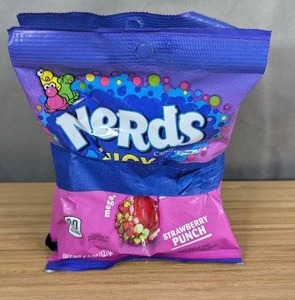 lot 199 image: Nerds Gummy Clusters Juicy Strawberry Punch 3pk - Brand New