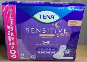 lot 219 image: Resellers Paradise 3pks Tena Sensitive Pads 3pks Hello Baby Diapers - Brand New