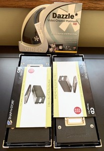 Snap-N-Store CD Boxes & Dazzle Video Creator Platinum HD Lot