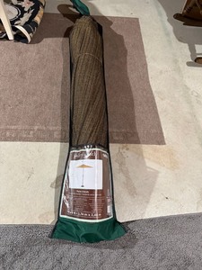 Allen  Roth Safford 9 Ft Market Umbrella Crank Tilt in Bag