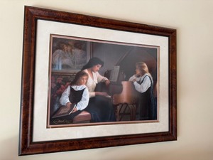 Robert A. Oliva Framed Limited Edition Print Signed Numbered 4180