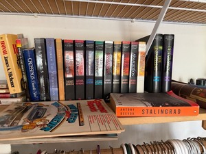 Mixed Book Lot Left Behind Tolkien Beevor Michener 20 Volumes