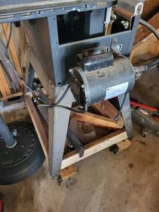 Sears Craftsman Capacitor Start AC Motor - Model 62963, 120V, 3450 RPM, 1-Phase