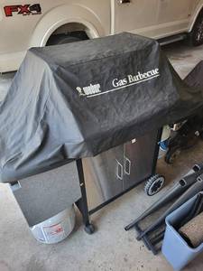 Weber Genesis Silver Gas Grill - 3-Burner with Propane Tank & Cover