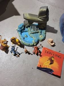 Disneys The Lion King Figurine Set with Rock Base