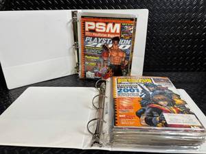 lot 78 image: PSM PlayStation Magazine Collection in Binder - 2000-2001 Issues