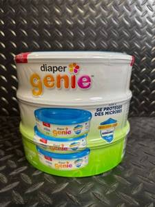 lot 102 image: Playtex Diaper Genie Baby Diaper Disposal System - Max Odor Lock