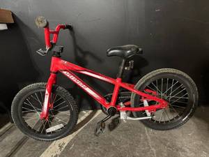 lot 111 image: Specialized Hotrock 20-Inch Kids Mountain Bike - Red