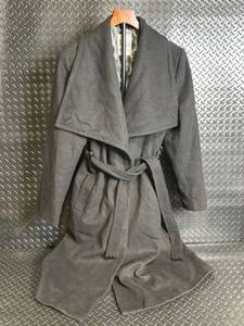 lot 190 image: Jennifer Lopez Belted Wool-Blend Trench Coat - XL