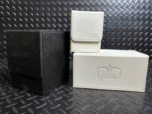 lot 139 image: Ultimate Guard Card Storage Box Set with Foam Tray and Wallet - 3-Piece