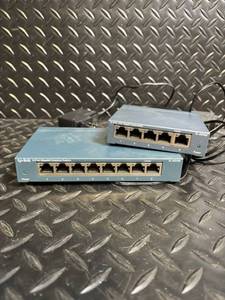 lot 154 image: TP-Link TL-SG108 8-Port Gigabit Desktop Switch & TL-SG105 5-Port