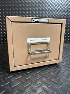 lot 168 image: Steelmaster Receipts Cabinet - Compact Desk Receipt Drawer