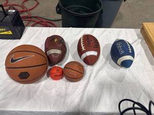lot 2669 image: Assorted Sports Balls Lot