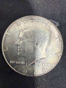 lot 2745 image: 1968D Kennedy Half Dollar