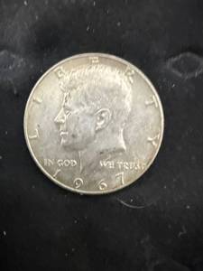 lot 2749 image: 1967 Kennedy Half Dollar