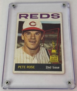 Pete Rose 2nd Year Rookie Cup 1964 Topps #125 Vintage Baseaball Card