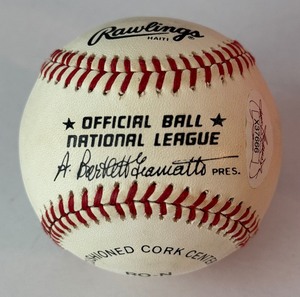 Don Drysdale Signed Baseball With Full JSA Letter of Authentication - Rawlings ONLB Ball