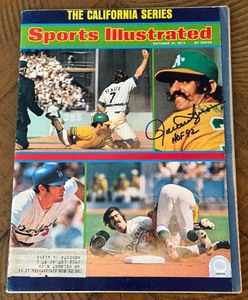 lot 22A image: Rollie Finders Signed w MLB COA 2974 Sports Illustrated Magazine