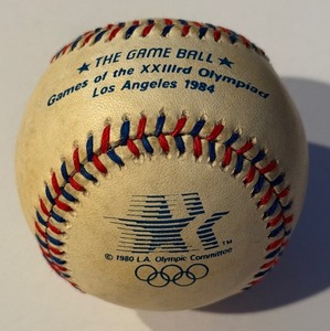 lot 43 image: 1984 Los Angeles Olympic Games Baseball