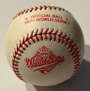 lot 55 image: 1994 World Series Official Rawlings Baseball