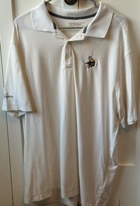 lot 117 image: Minnesota Vikings Size XL Nike Golf Dirfit Polo Shirt
