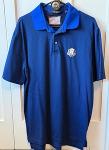 lot 121 image: Ryder Cup 2016 Team USA  Golf Polo Shirt by Ralph Lauren Size Large