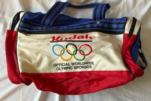 lot 142 image: Vintage Olympic Duffle Bag by Kodak