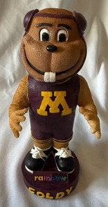 lot 71A image: Goldy Gopher University of Minnesota Wrestling  Bobblehead
