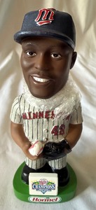 lot 73A image: Torii Hunter Minnesota Twins Baseball Bobblehead