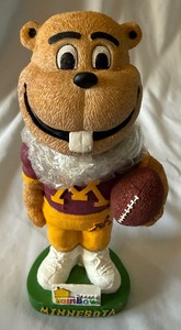 lot 76A image: Goldy Gopher University of Minnesota Football  Bobblehead
