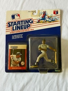 lot 104A image: Dave Winfield 1988 Kenner Starting Lineup Baseball Figure