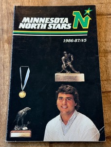 lot 111A image: 1986-87 Minnesota North Stars Hockey Official Guide and Record Book