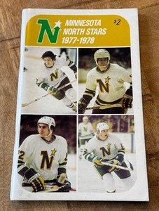 lot 114A image: 1977-78 Minnesota North Stars Hockey Official Guide and Record Book