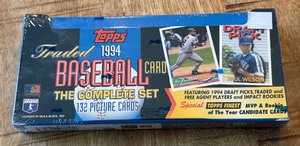 lot 126A image: 1994 Topps Traded Baseball Complete Set - NewSealed