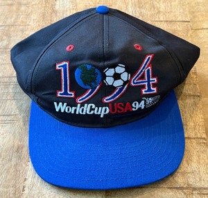 lot 137A image: 1994 World Cup USA Vintage Snap Back Hat