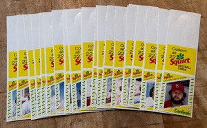 lot 135A image: 1982 Squirt Complete Vintage Baseaball Card Set of 22