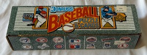 lot 156A image: 1990 Donruss Baseball Complete Factory Card Set