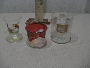 Vintage Christmas Glassware & Frosted Votive Holder Collection