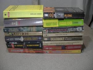 Vintage Hardcover & Softcover Book Collection - Thriller, Mystery & Lifestyle