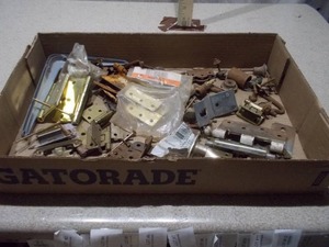 Assorted Hardware and Hinge Collection