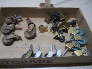 Assorted Furniture Casters and Wheels